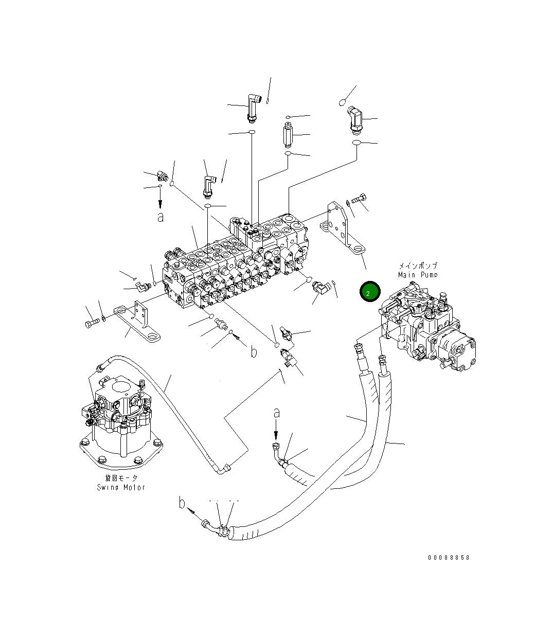 Кронштейн 22F-60-31410 Komatsu