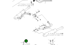 Кронштейн 234-60-63110 Komatsu