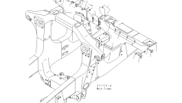 Кронштейн 569-95-82550 Komatsu