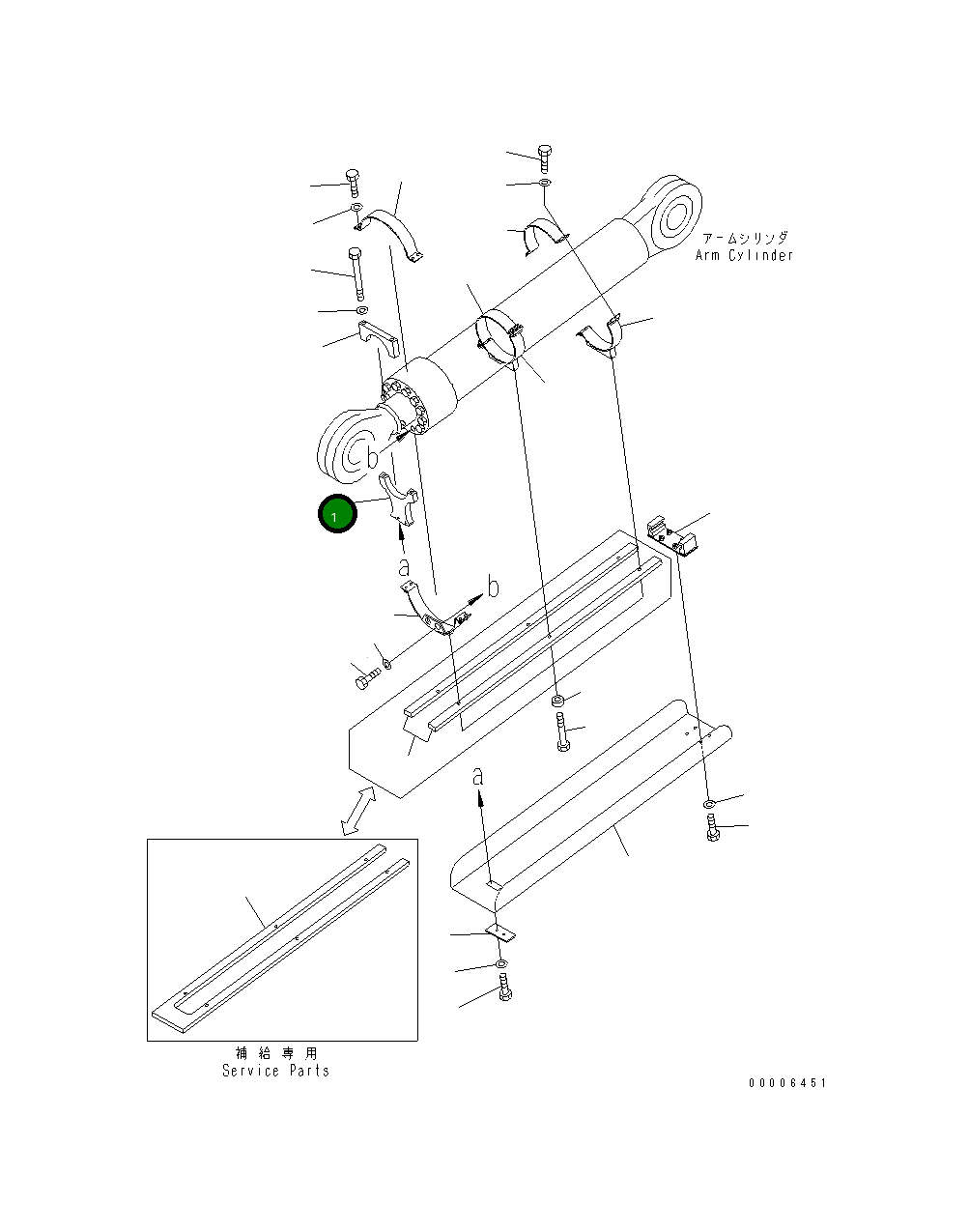 Кронштейн 209-72-74320 Komatsu
