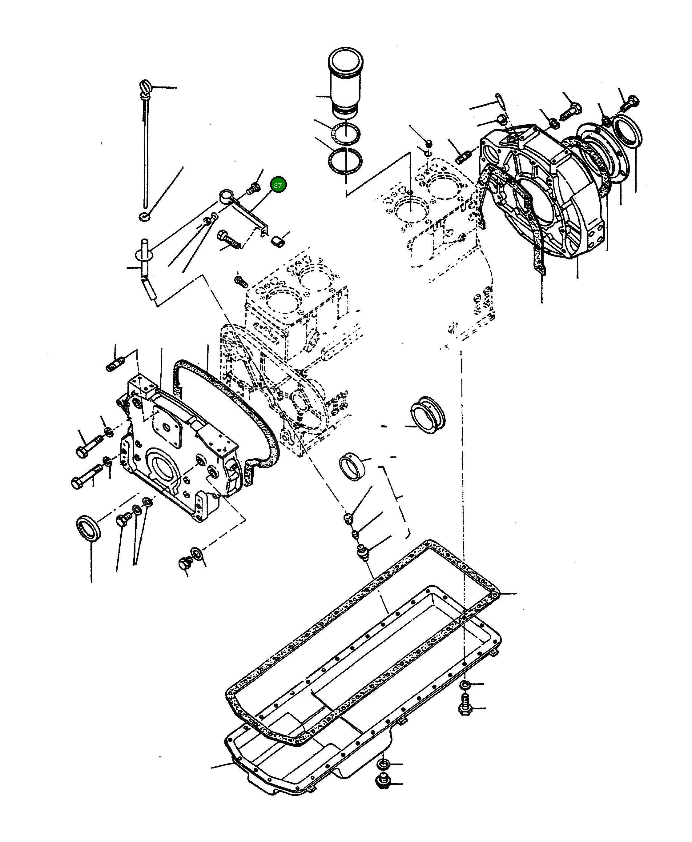 Клипса 3079523M1 Komatsu