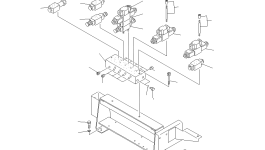 Основание 26A-60-18110 Komatsu