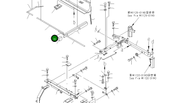 Лист 22U-54-26550 Komatsu