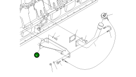 Кронштейн 6245-21-7430 Komatsu