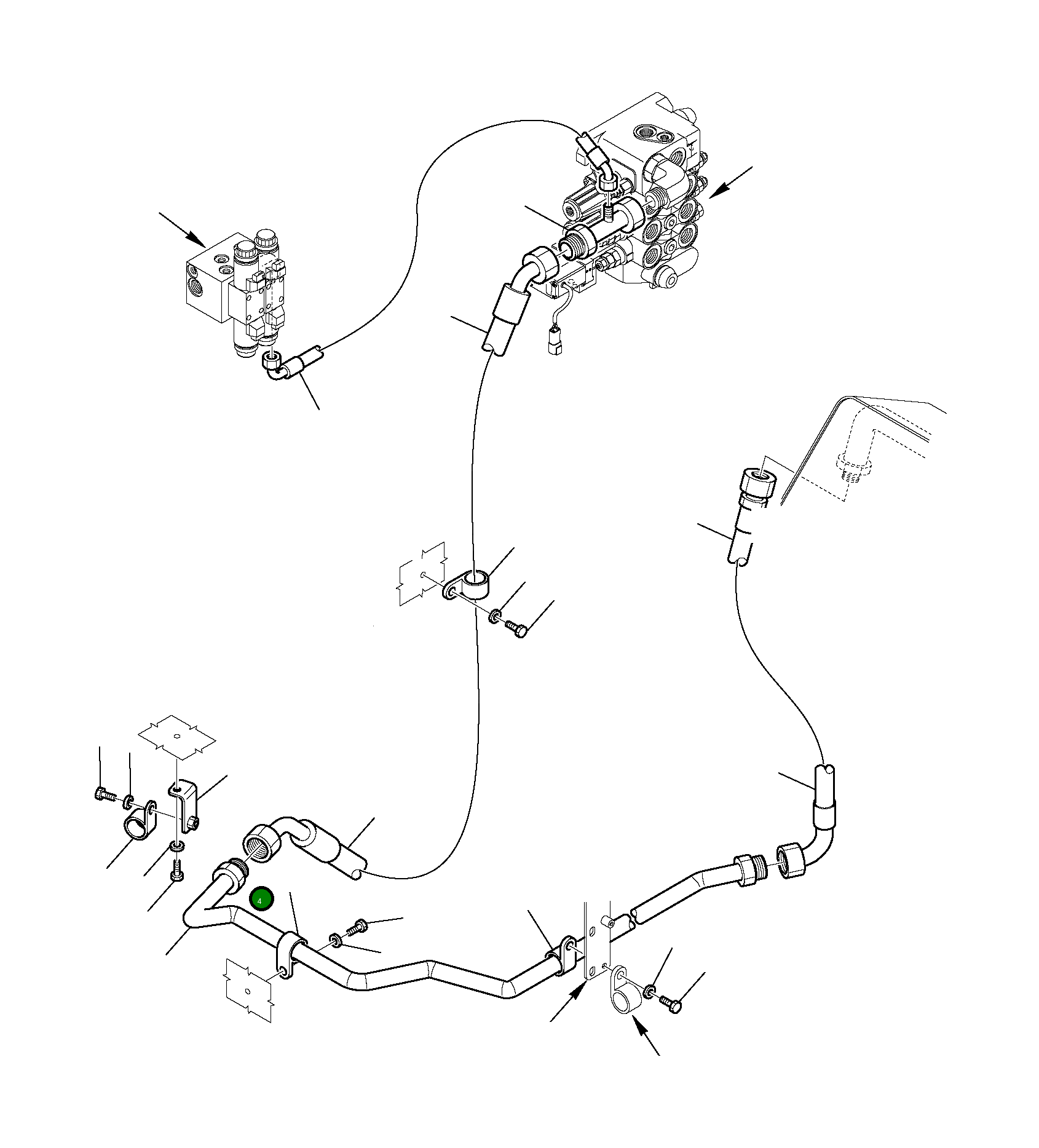 Кронштейн 395-62-14410 Komatsu