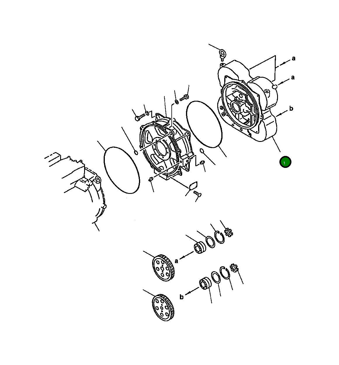 Корпус 711-47-33130 Komatsu