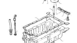 Опора P3824A001 Komatsu