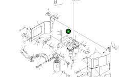 Кронштейн 569-84-88411 Komatsu