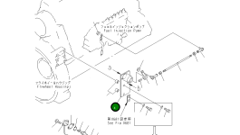 Кронштейн 6137-72-9730 Komatsu