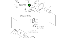 Кронштейн 6137-11-4610 Komatsu