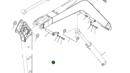 Палец 22K-70-R1160 Komatsu