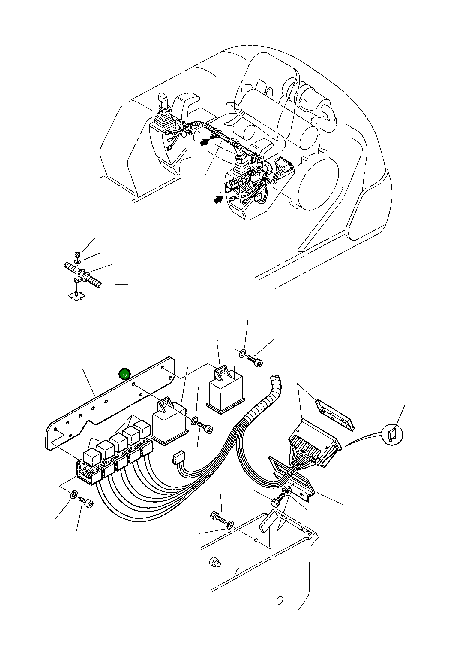Опора 3F1042619 Komatsu