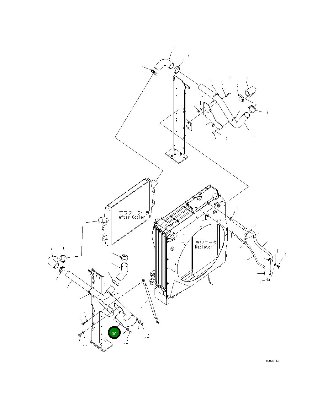 Кронштейн 208-03-75560 Komatsu