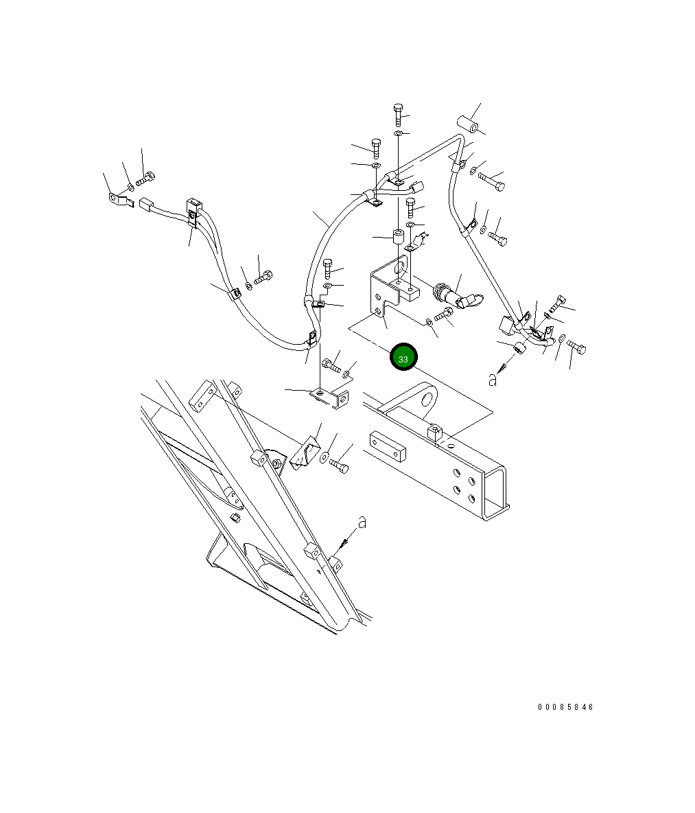 Кронштейн 21T-06-35270 Komatsu