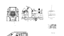 Наклейка 423-93-23360 Komatsu
