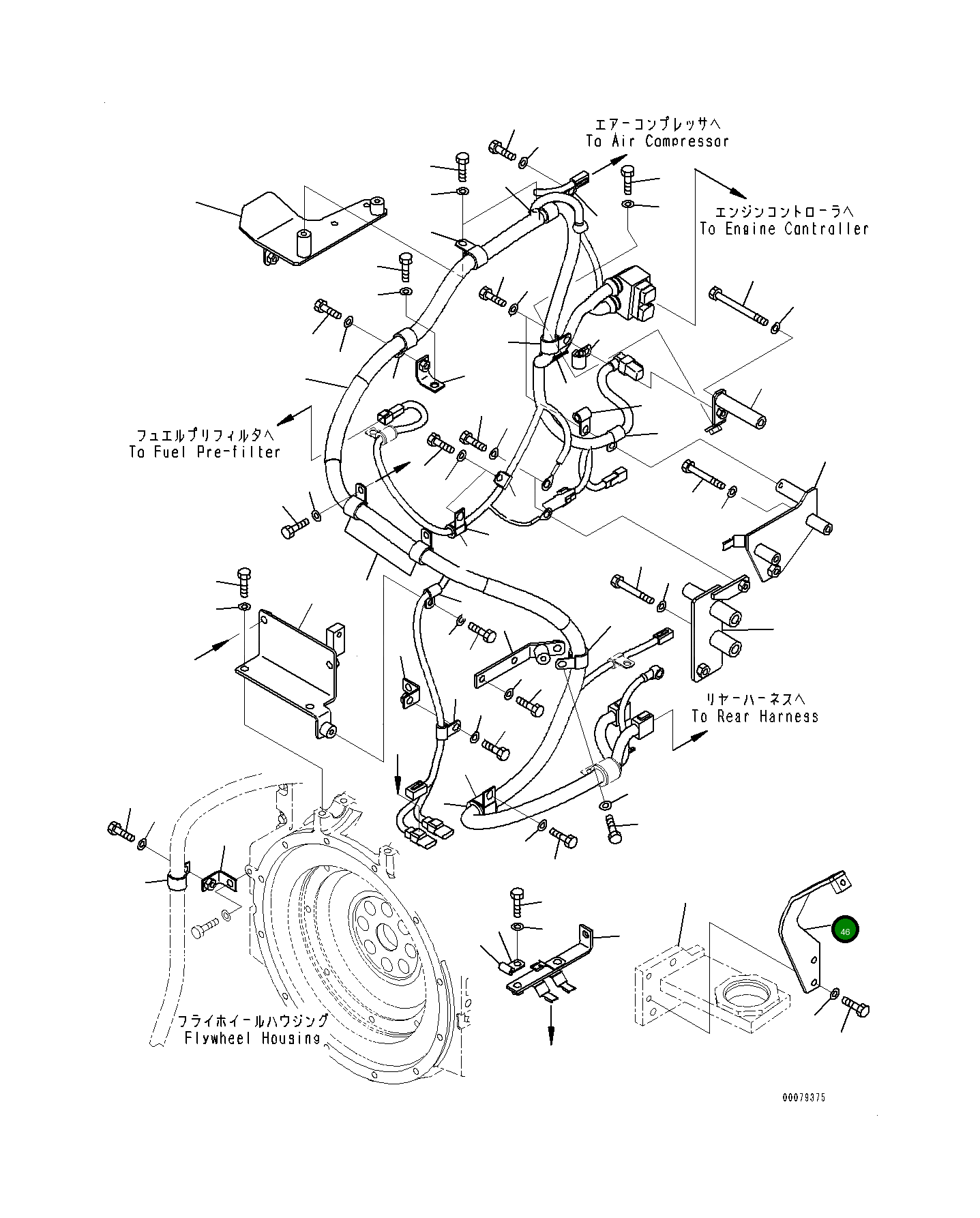 Кронштейн 418-06-42420 Komatsu