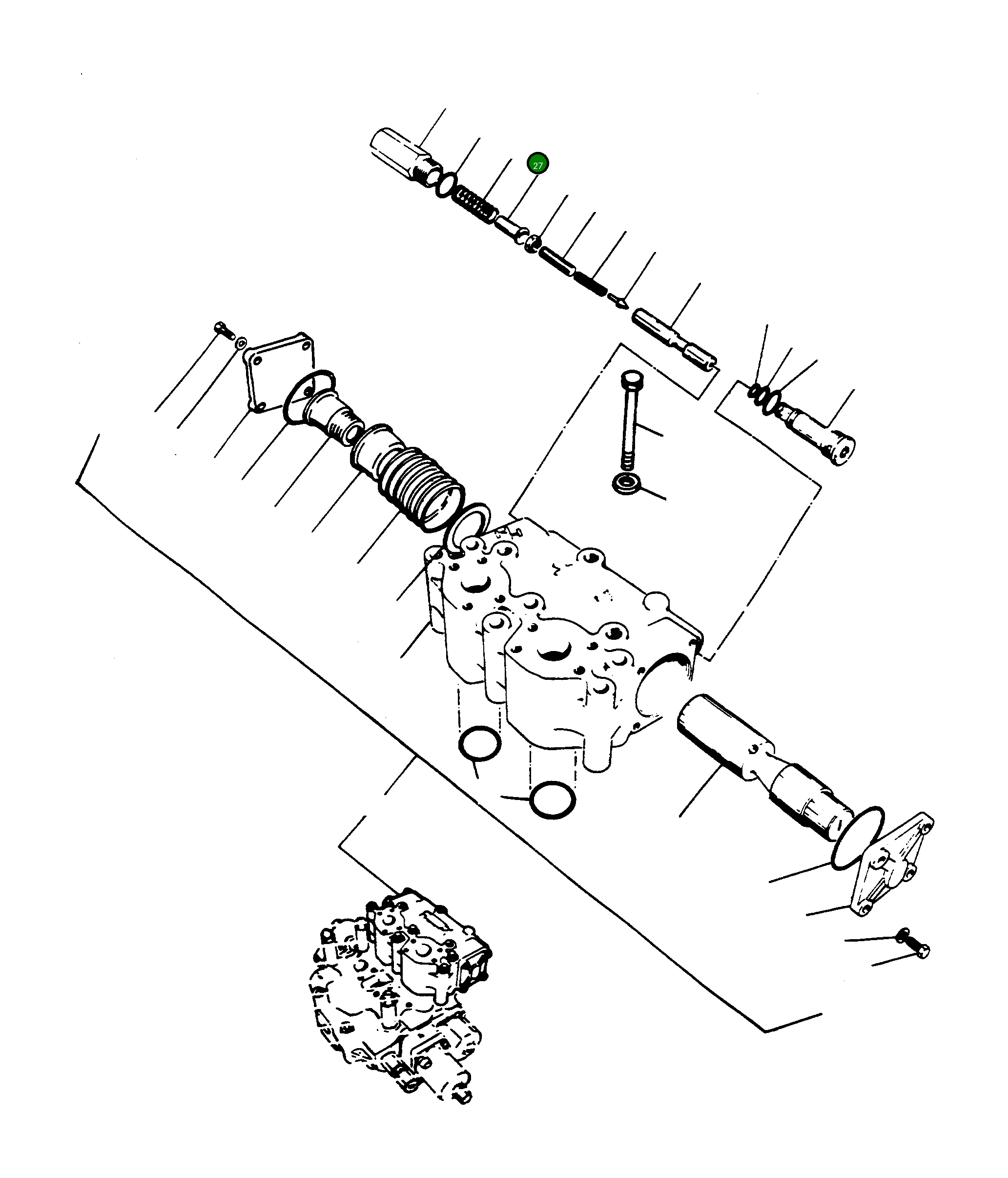Ограничитель 2947181M1 Komatsu