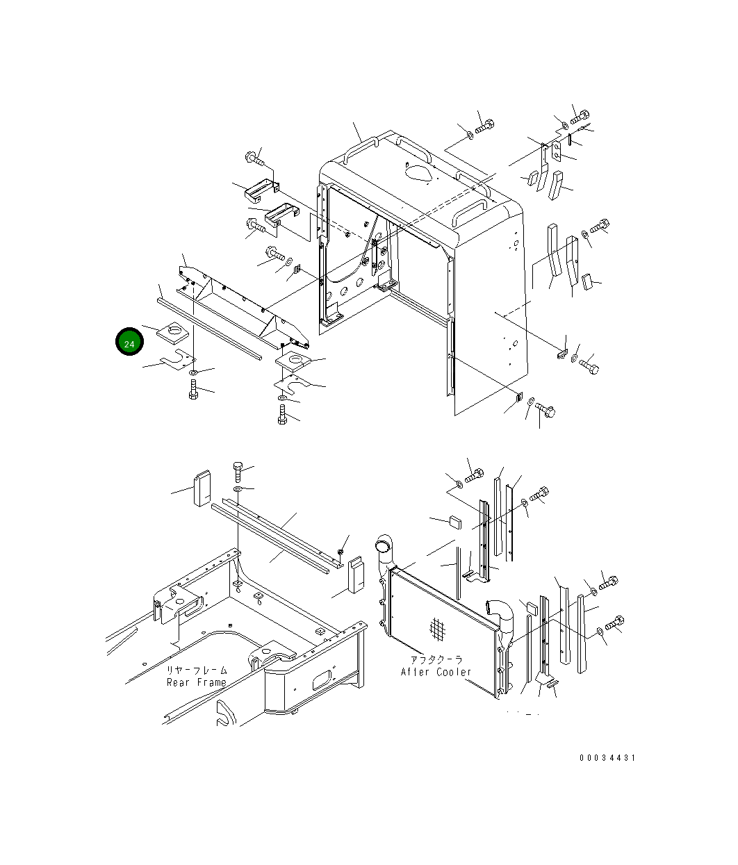 Лист 426-54-32540 Komatsu