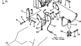 Кронштейн 425-963-1280 Komatsu
