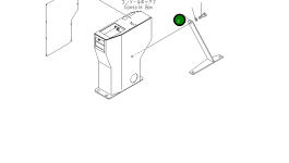 Кронштейн 567-43-74141 Komatsu