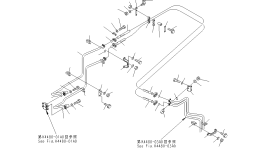 Кронштейн 42C-U44-1380 Komatsu