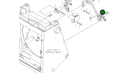 Кронштейн 195-61-61190 Komatsu