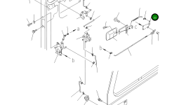 Кронштейн 56B-54-14190 Komatsu