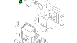 Кронштейн 201-978-6380 Komatsu