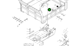 Левое коромысло в сборе 13S-70-15410 Komatsu