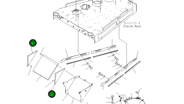 Лист 198-54-73421 Komatsu