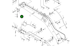 Кронштейн 207-957-7670 Komatsu