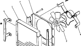 Кронштейн 205-978-6420 Komatsu
