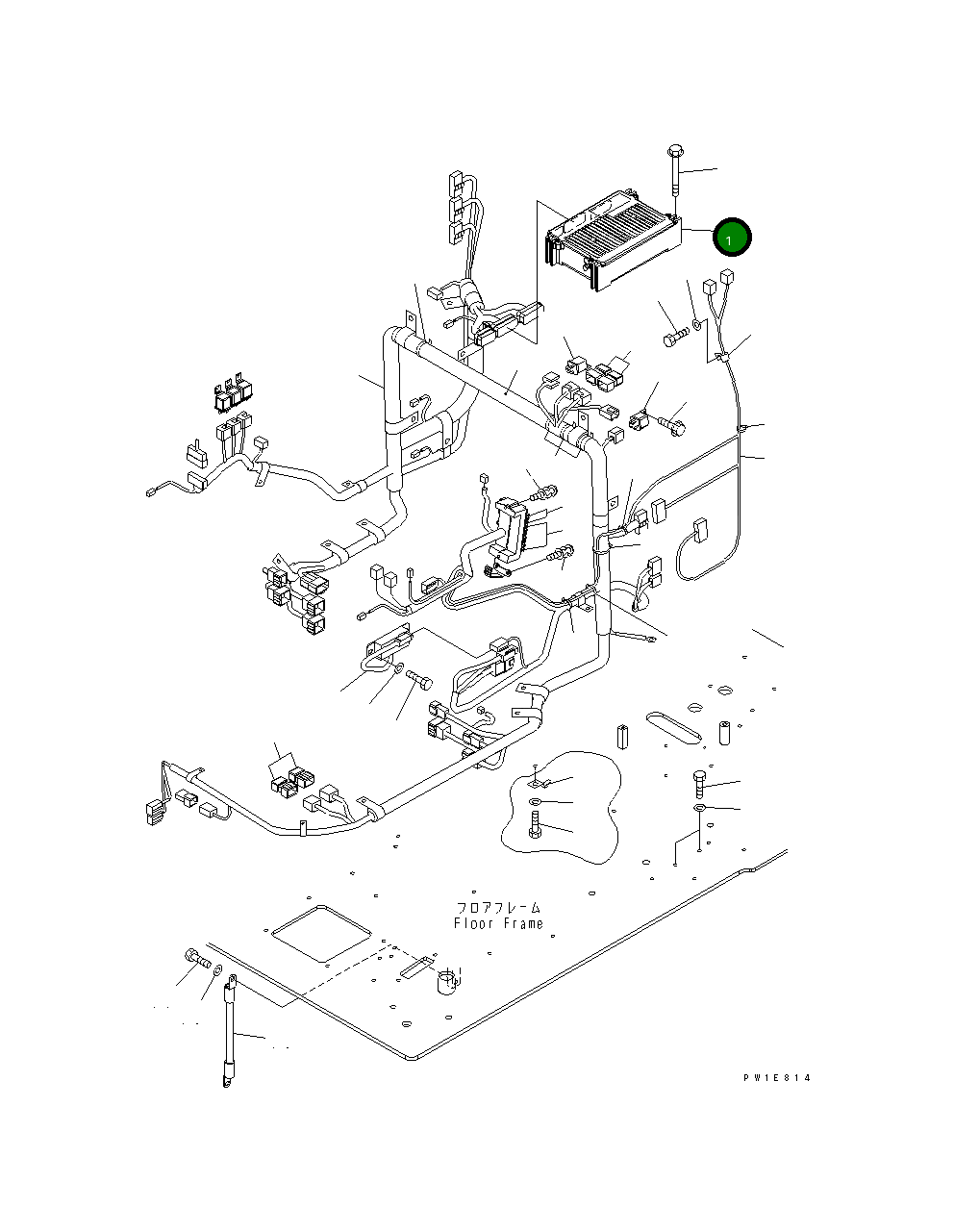 Контроллер 7835-26-2001 Komatsu