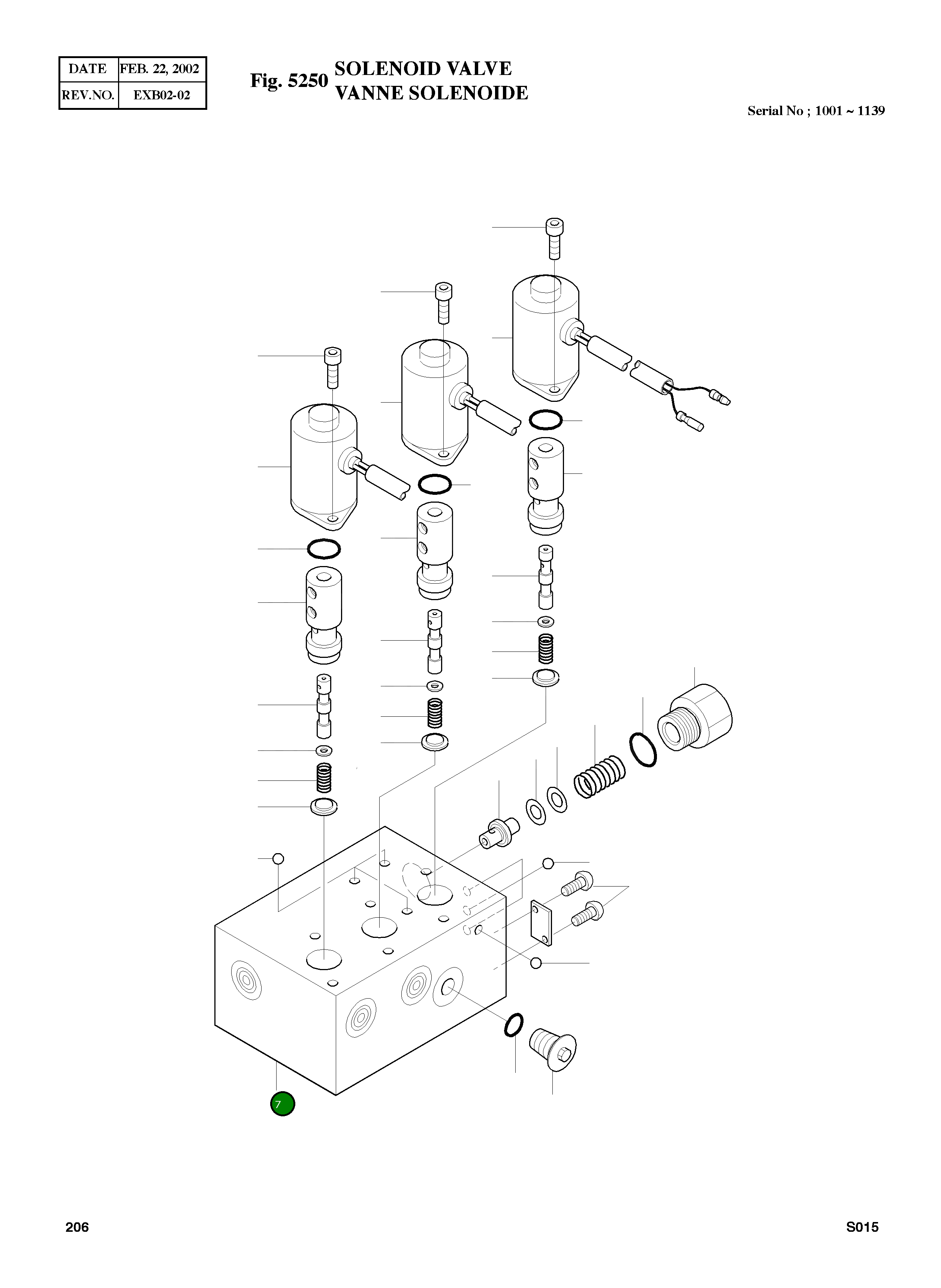 Корпус 07308-10110 Komatsu
