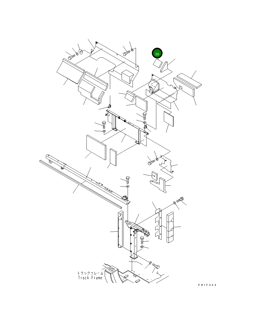 Лист 208-54-64470 Komatsu