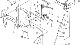 Стойка 23B-03-11420 Komatsu