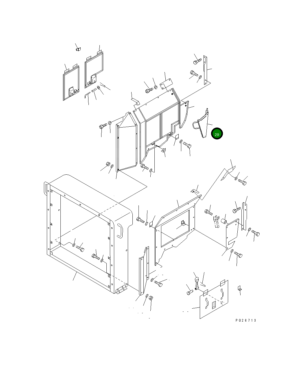 Кронштейн 561-89-63981 Komatsu