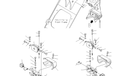 Опора 423-Z23-3121 Komatsu