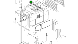 Капот 425-54-21761 Komatsu