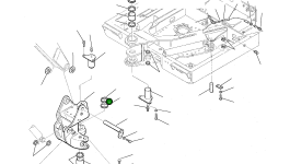 Палец 22E-70-11120 Komatsu