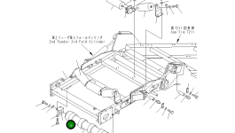Кронштейн 262-97-72260 Komatsu