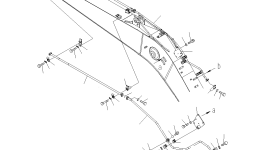 Кронштейн 22U-62-23390NU Komatsu