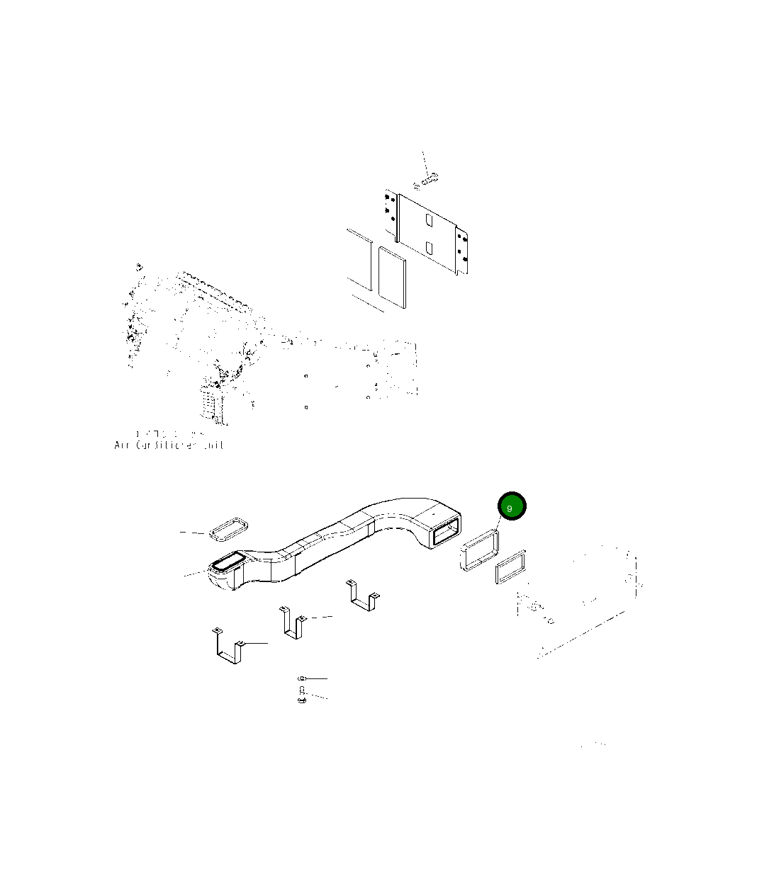 Лист 419-07-55491 Komatsu