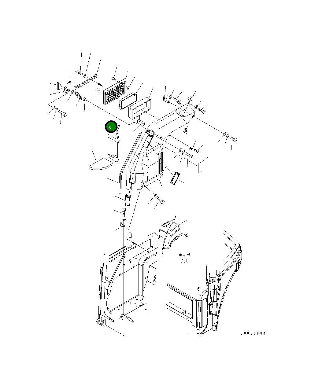 Лист 22F-977-3170 Komatsu