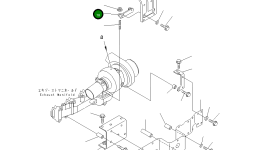 Кронштейн 6732-81-8420 Komatsu