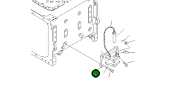 Кронштейн 131-69-41111 Komatsu