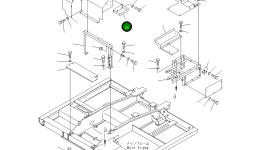 Кронштейн 8242-54-2620 Komatsu