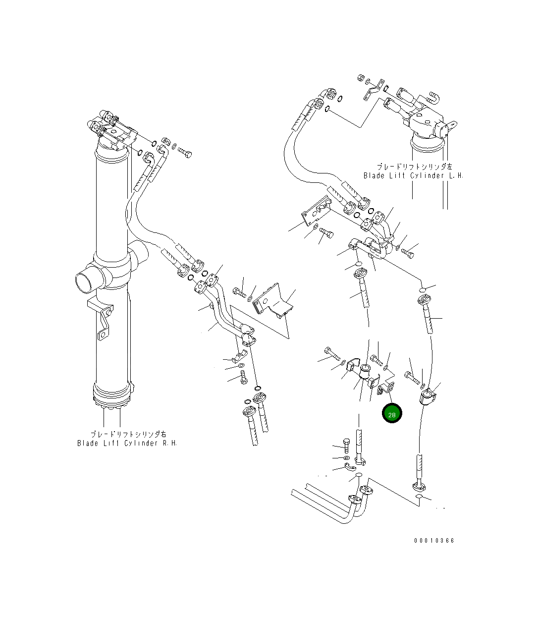 Кронштейн 198-61-52580 Komatsu