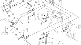 Кронштейн 566-61-45533 Komatsu