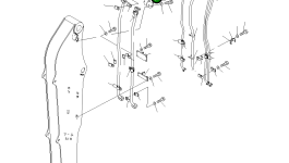 Кронштейн 207-64-81571 Komatsu